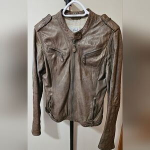 Danier Brown Leather Jacket